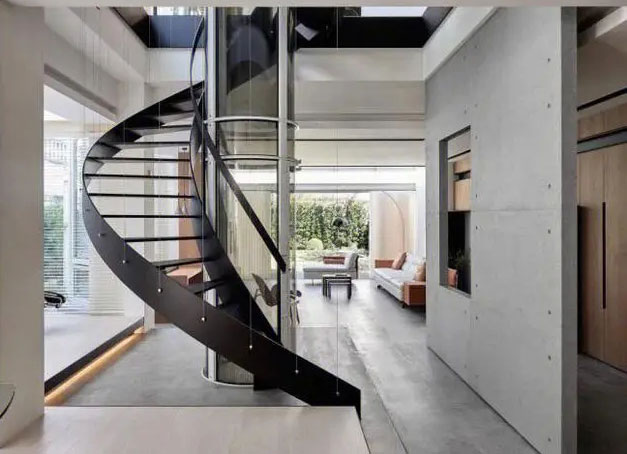 北京旋转楼梯厂家设计应注意的几种形式